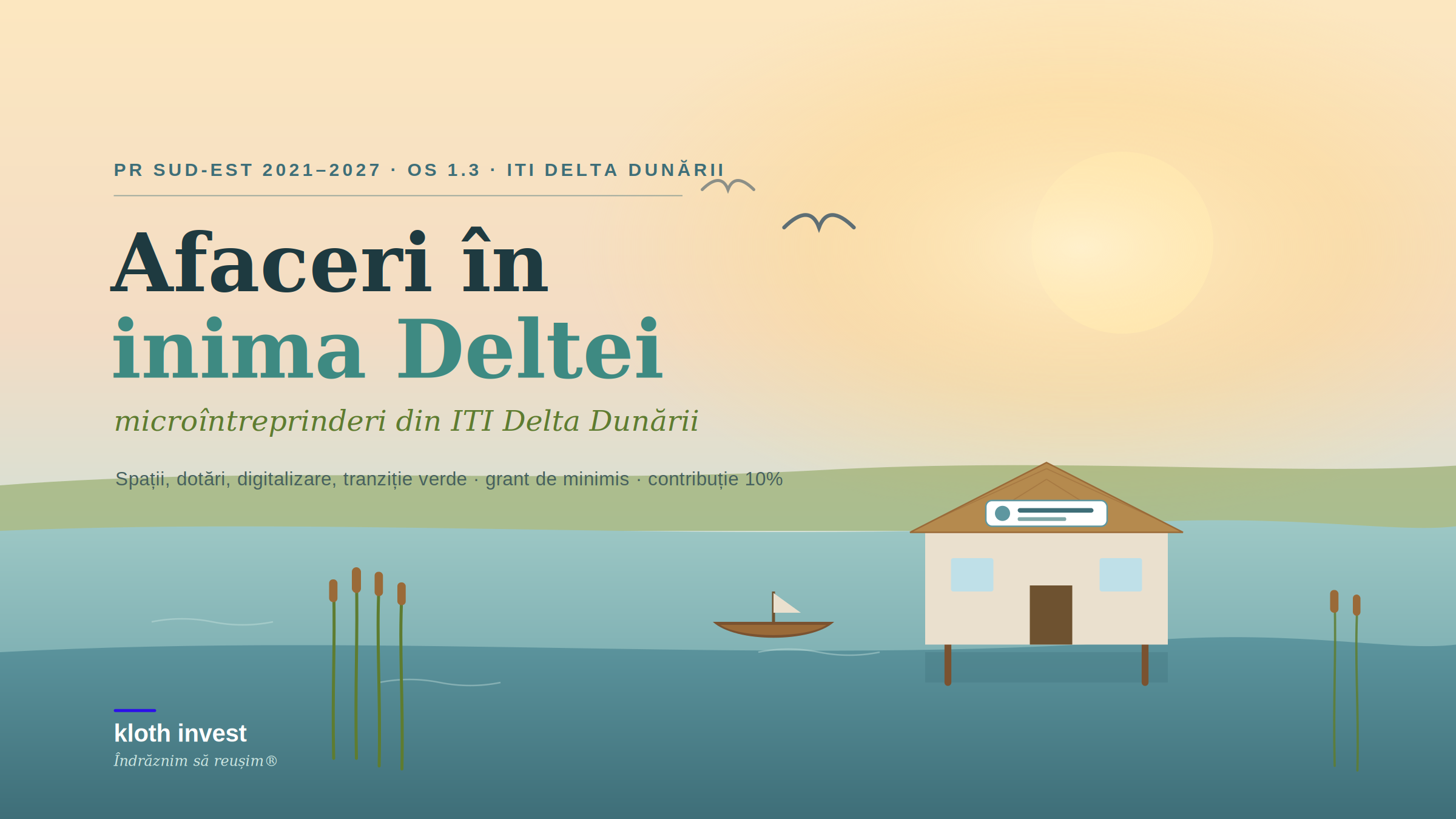Creșterea competitivității microîntreprinderilor din ITI Delta Dunării