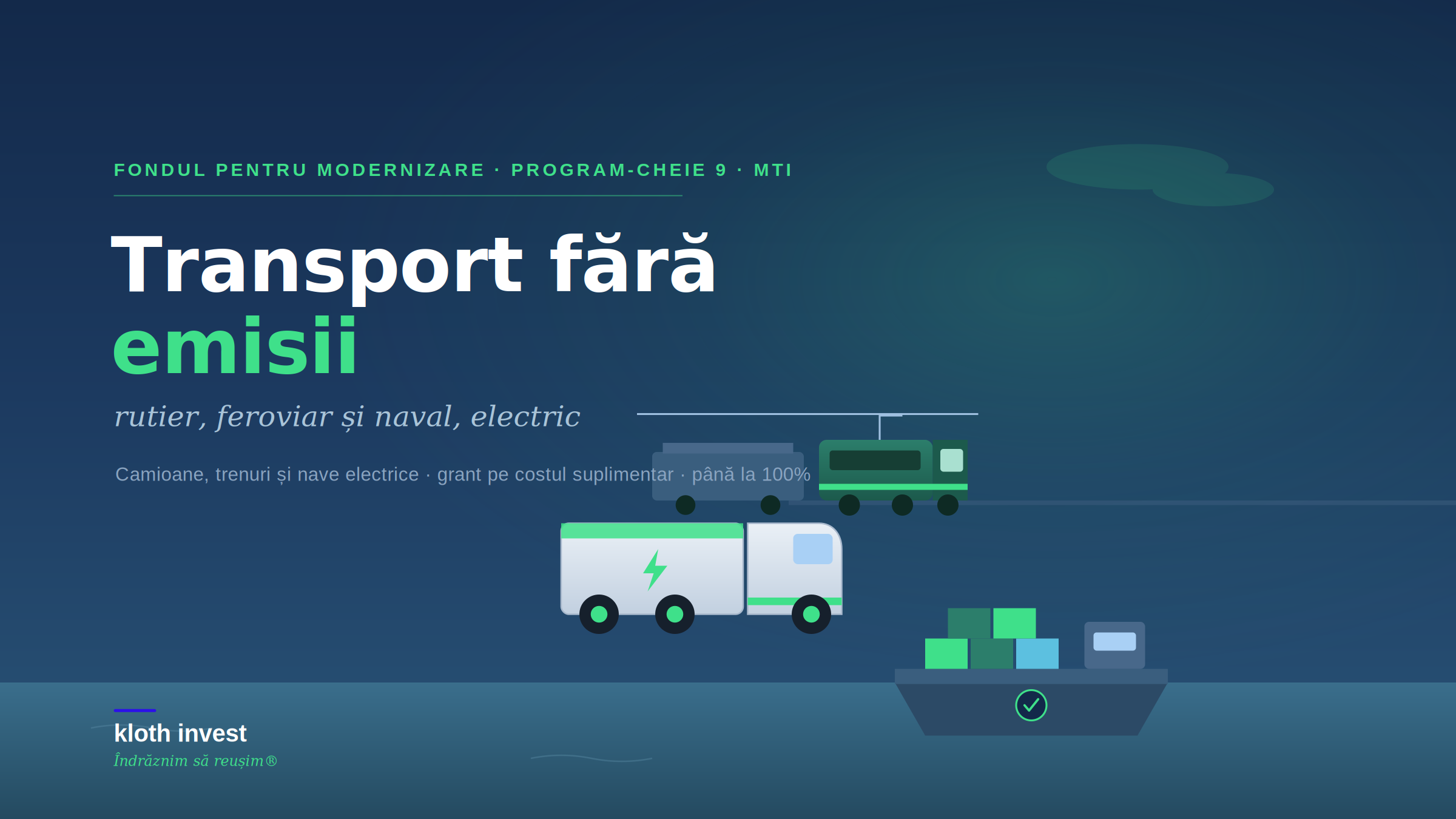 Vehicule cu emisii zero pentru transportul de mărfuri și pasageri